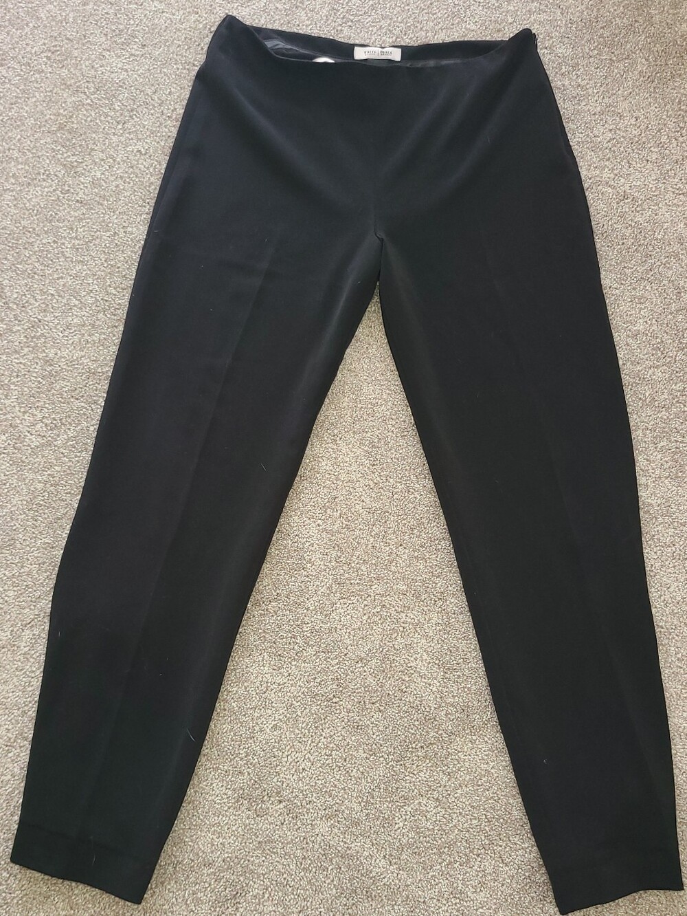 White House Black Market Legacy Black Dress Pants — Classic Tailored Cut